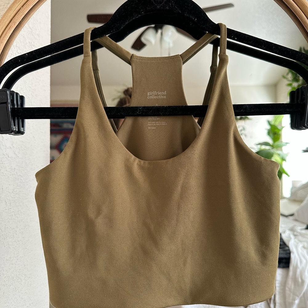 Girlfriend Collective Earthy Brown Top